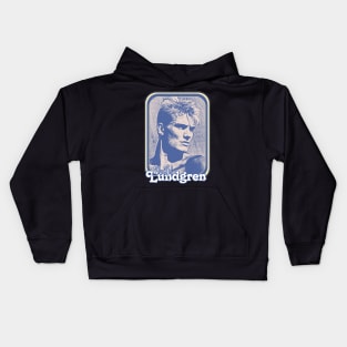 Dolph Lundgren // 80s Retro Fan Design Kids Hoodie